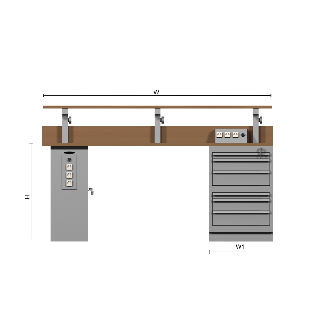 Workshop Equipment : Workbench Type EC